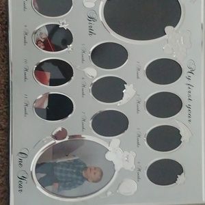 Silver first year frame